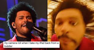 People make interesting memes about popular personalities whether he is a dababy new hairstyle 2021: The Best Weeknd Memes From The Super Bowl Halftime Show 2021 Popbuzz