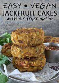 Jackfruit Cakes With Canned Green Jackfruit Savory Spin Recipe Jackfruit Cake Jackfruit Jackfruit Recipes