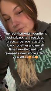 Yessssss #childhood #breakingbenjamin #threedaysgrace #crossfade  #adamgontier