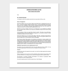 Proof of employment letter sample word printable. Temporary Appointment Letter 9 Samples Formats