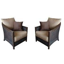 Cranston Chair Replacement Cushions 2 Pack Allen Roth Patio Furniture Wicker Patio Furniture Sets Luxury Patio Furniture