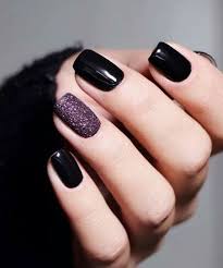 Purple nail art comes in a variety of designs and colors, each possessing a style and uniqueness of its own. 30 Perfect Black Nail Designs For An Effortlessly Chic Look