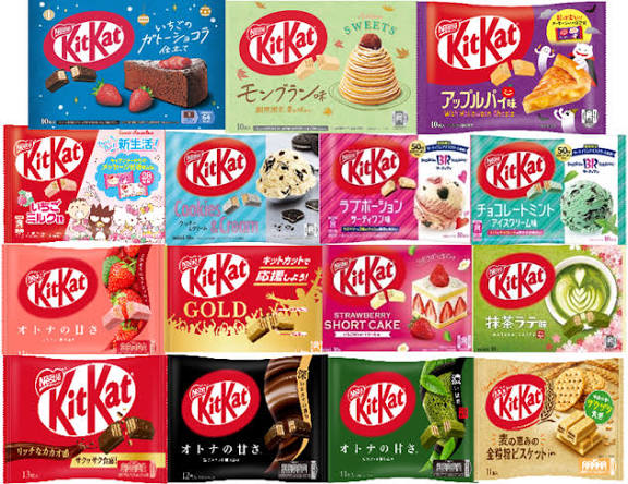 Japanese KitKat Flavors Sourcing Origin