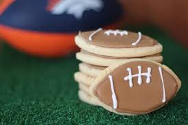 Decorated football cookies | the bearfoot baker. Football Cookies A Baker S House