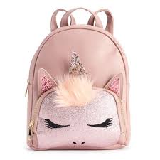 Omg Accessories Glittery Unicorn Mini Backpack Girly Bags Girls Bags Girly Backpacks