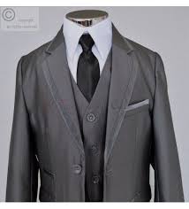 Costume Gregoire Gris Carrefour Des Ceremonies Costume Enfant Costard Costume
