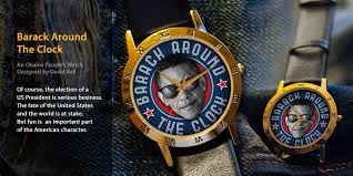 Limited Edition Barack Around The Clock Blue Obama Watches Obama Watch Barack Obama
