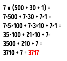 If the two numbers each have ndigits, that's n2(or nx n) multiplications altogether. 7 Fast Calculation Tricks That Can Turn Your Child Into A Math Guru
