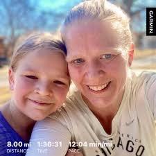 Eight weeks. Enjoying herself with a few friends!