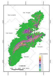 Sierra de la ventana, argentina. Vegetation Map Of Sierra De La Ventana Area Buenos Aires Province Download Scientific Diagram