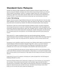 Sistem pendidikan di zaman penjajahan inggeris di tanah melayu telah memberi kesan dalam mewujudkan polarisasi kaum di tanah melayu. Standard Guru Malaysia Pdf Asck Schaso Site