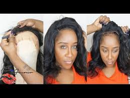 How to cut a lace wig: How To Make Lace Wig Look Natural No Glue No Sew Step By Step Tutorial Youtube