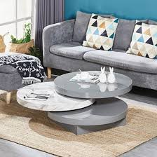 Shop this collection $ 756 35 /box $ 894.65. 23 Off Triplo Grey Round Coffee Table With Magnesia Marble Effect Lovehomestyle