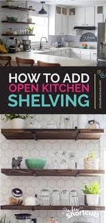 On the my work page, choose suspend & shelve , and then type a description of the suspended when you are ready to resume the work, go the suspended & shelved work section of the my work. How To Add Open Shelving To Kitchen Kitchen Update A Few Shortcuts