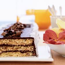 Triple Layer Chocolate Macaroon Cake Recipe Recipe Chocolate Macaroons Macaroon Cake Desserts