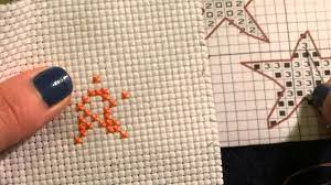 As in the little tiny heart key fob pattern demonstrated in the first video, sometimes you're going to trim the. Follow A Cross Stitch Pattern Youtube