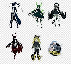 Black rock shooter also focuses a fair amount on making the art style stand out, especially since the art style used is one of the main reasons why black rock shooter got so popular in the first place. Black Rock Shooter The Game Png Images Pngwing