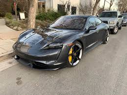 Figuratively, turbo means chuffing powerful. Porsche Taycan Turbo S In My Small Silicon Valley City Spotted