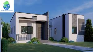 Black and brown colors are modern color trends in home decorating. Rare And Modern Bungalow Design With Three Bedrooms Ofw Newsbeat