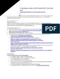 I have used the browser and that works fine, but the app installer requires apk files via . Guide For Honda Hack For 2017 Civic Crv V6 0 Pdf Booting Usb