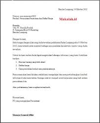 Surat Permintaan Penawaran Atk Dan Barang Elektronik Dan Contoh