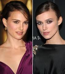 Black And White Celebrities That Look Alike Celeb Look Alikes Keira Knightley Hair Keira Knightley Natalie Portman Celebs