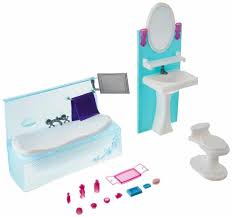 Description:the barbie malibu house playset is ready for imaginations to move right in with cool transformations and lots of storytelling pieces! Barbie Dollhouse Furniture Bath Tub Toilet Play Set Barbie Collectibles