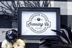 Logo is the perfect design for hocus pocus fans! Hocus Pocus Halloween Sign Sanderson Sisters Cut File