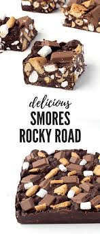 Easy Smores Rocky Road Sweetest Menu Recipe Rocky Road Recipe Easy Smores Smores Cake