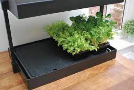 Growled hydroponic indoor garden grow light. Garland Self Watering Tray Insert For Grow Light Garden