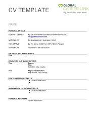 This free resume and cv template available in simple file format and its very easy to customize. Pin On Blank Resume Template