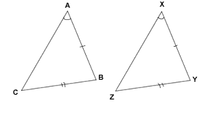 The triangles have 3 sets of congruent (of equal length). Congruent Triangles Free Math Help