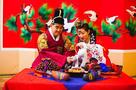 Virginia Wedding Korean Paebaek Summer Wedding Ceremony Korean Wedding Virginia Weddings