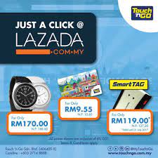 The touch 'n go ewallet provides services such as reloads, payments, funds transfer, via your smart phone, anywhere and anytime within malaysia. Lazada Touch N Go Smart Tag Rm109 Inclusive Shipping Normal Price Rm127 20 Until 31 July 2017