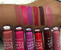 If You Haven T Seen The New Jordana Sweet Cream Matte Liquid Lipsticks Yet I Have Pics And Swatches For You Toda Lip Colors Liquid Lip Color Lipstick Swatches