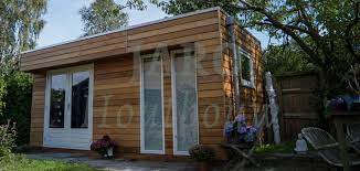 zorgwoning in de tuin bouw atelier tuin