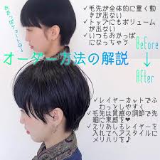 ショート ボブヘアカタログ 銀座美容室 鈴木司 さんはinstagramを利用しています オーダー方法の解説 short tsukasa カットとスタイリングで ビフォーアフター before 毛先が全体的に重く動きが出ない トップにもボリ ボブヘア