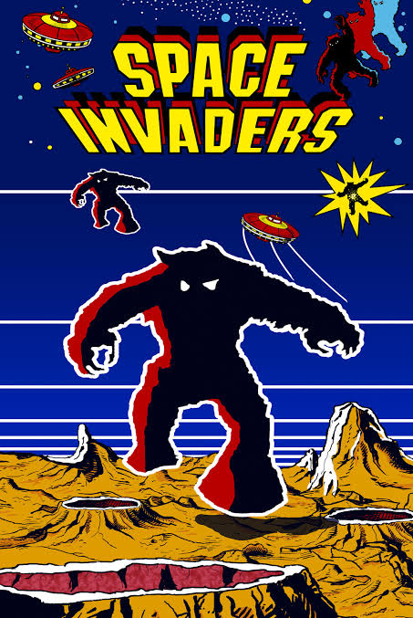 Space Invaders Retro Game Poster |6 Sizes| MAME Arcade Atari Amiga PS4 Xbox  wii | eBay