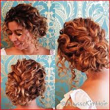 This one is an attention grabber and would make you stand out in the crowd. Prom Hairstyles For Curly Hair Curly Hair Up Short Hair Updo Short Wedding Hair