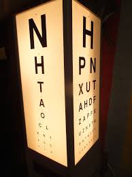 pin on eye chart