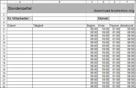 Vergessen sie nicht, lesezeichen zu setzen rapportzettel vorlage handwerk mit ctrl + d (pc) oder command + d (macos). Stundenzettel Vorlagen Download Fur Word Pdf Und Excel Kostenlos