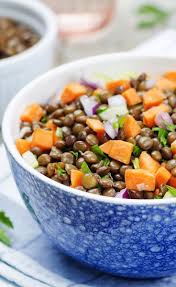 Recette Salade De Lentilles Carottes Oignon Rouge 750g Recette Salade De Lentilles Lentilles Carottes Recette Salade Lentilles