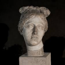 Ancient Roman Art, Head of Aphrodite, Editorial Photography