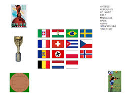 Ce tableau est composé uniquement des maillots des découvrez l'évolution des maillots de foot de la première édition de la coupe du monde en 1930 jusqu'à l'événement international de la cdm 2014. Coupe Du Monde De Football De 1938 France Soccer Logo Tech Company Logos Soccer
