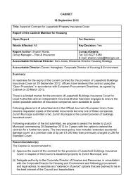 Guideline for construction work declaration & imposition of levy. F 35 Contract Award