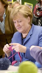 German chancellor angela merkel (kate mckinnon) tells colin jost she is tired of dealing with putin and obama as the. Did You Know That Angela Merkel Crochets Anyone Know Of Any Knitting Or Crocheting Us Politicians Knitting Humor Vintage Knitting Knitting Inspiration