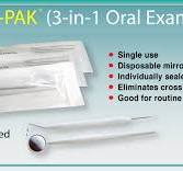 Sterile 3-in-1 Oral Exam Packs