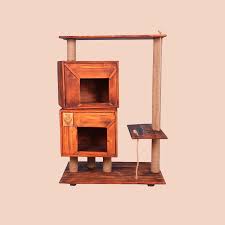 Vancat Ahsap Kedi Evi Medium Vancat Market