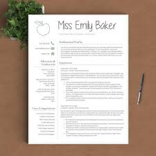 Teacher Resume Template For Word Pages 1 2 And 3 Page Resume Template Cover Letter References Teacher Resume Teaching Resume Teacher Resume Template