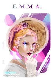 Экранизация одноименного романа джейн остин. Zsolt Baritz Emma 2020 Illustration